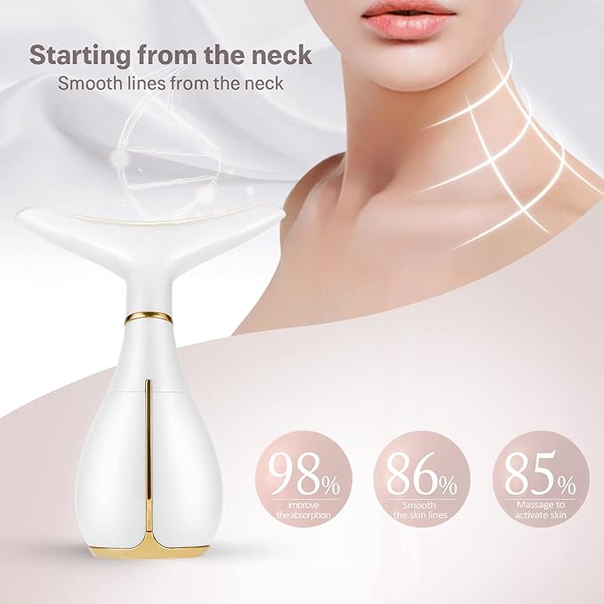 Facial Beauty Massager For Face & Neck - Rechargeable