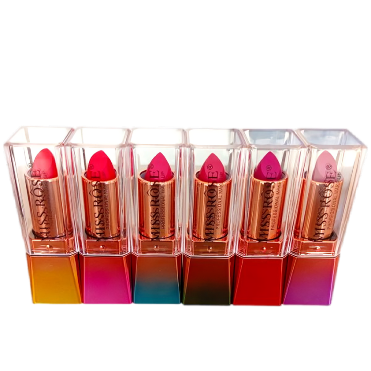 Miss Rose Matte Lipsticks - Pack Of 6