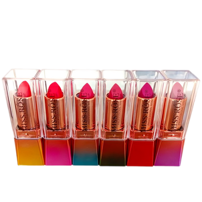 Miss Rose Matte Lipsticks - Pack Of 6