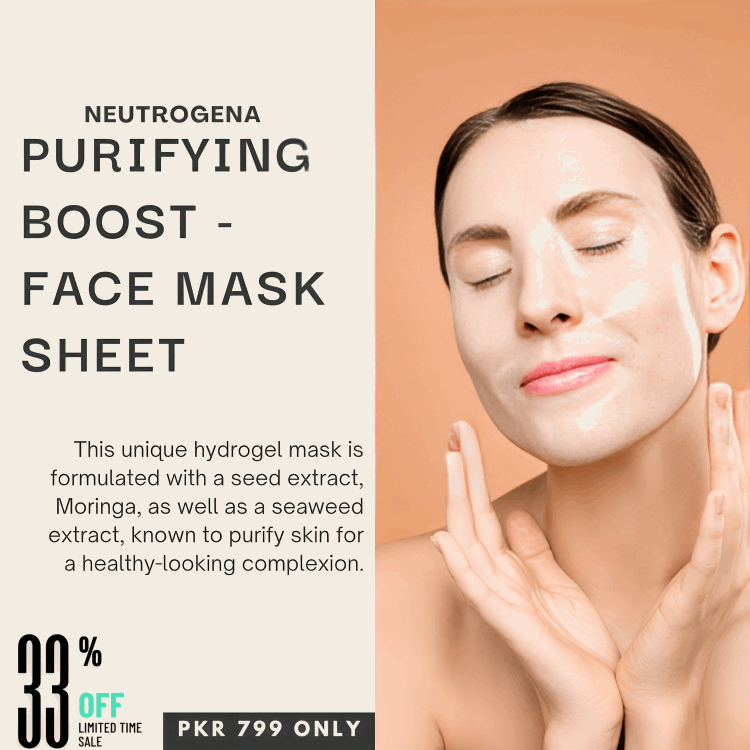 Neutrogena Purifying Boost Face Mask Sheet