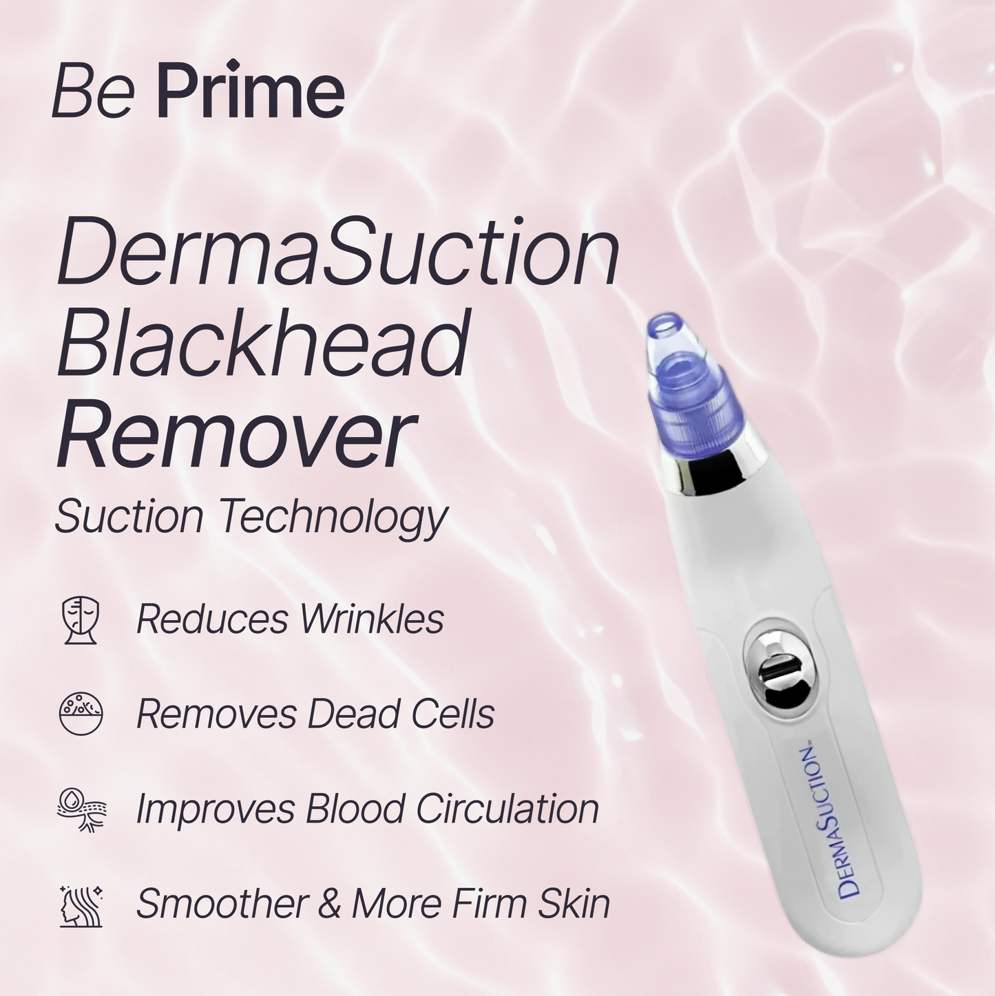 Derma Suction Blackhead, Whitehead, Dirt, & Oil Remover