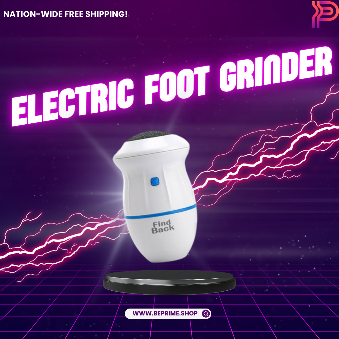 Electric Foot Grinder & Callus Remover - Rechargeable Pedicure Tool