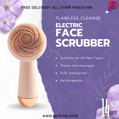 Flawless Cleanse - Electric Face Scrubber