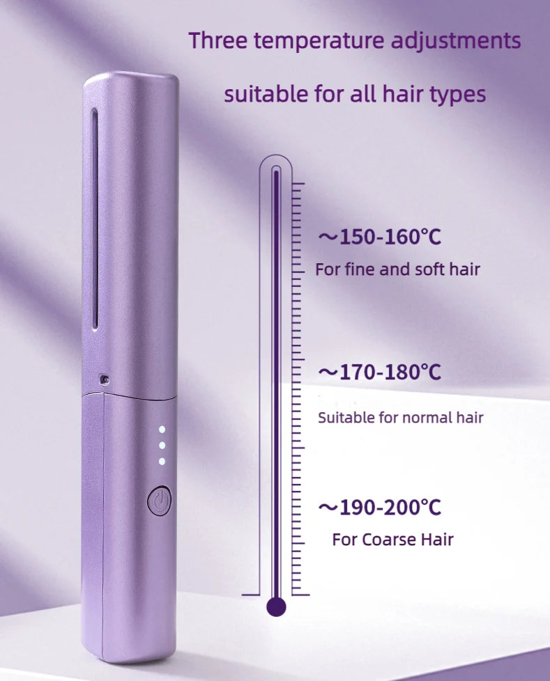 Rechargeable Wireless Hot Hair Comb