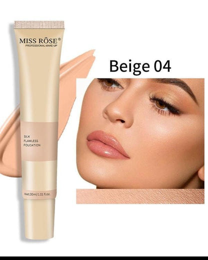 Miss Rose Silk Foundation - Beige 4 Shade