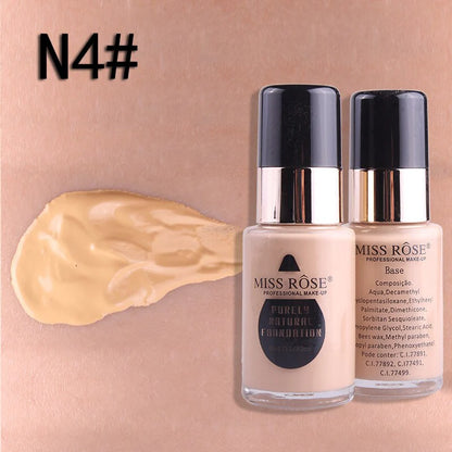 Miss Rose Deep Whitener Liquid Foundation - All Shades Pack