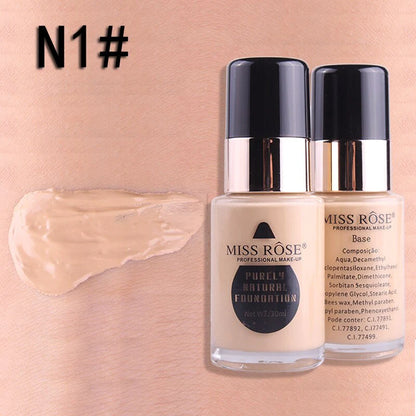 Miss Rose Deep Whitener Liquid Foundation - All Shades Pack